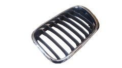 BMW X5- E53- 00/03; ÖN PANJUR SOL SİYAH/NİKELAJ ÇERÇEVELİ 51138250051