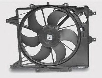 DAVLUMBAZLI FAN MOTORU 414300 CLIO-II KANGO (97-) MEGANE (99-03) (380MM)