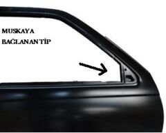 NISSAN SKYSTAR- PICK UP- D22- 97/02; ÖN KAPI KOMPLE L(AYNASI MUSKAYA BAĞLANAN)(TÜRKİYE TİPİ)İCELİ H0101-2S400