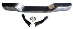 TOYOTA HILUX- PICK UP LN145- 02/05; ARKA TAMPON (NİKELAJLI ALTI OVAL BAĞLANTI BRAKETLERİ İLE)FPI 52105-35320