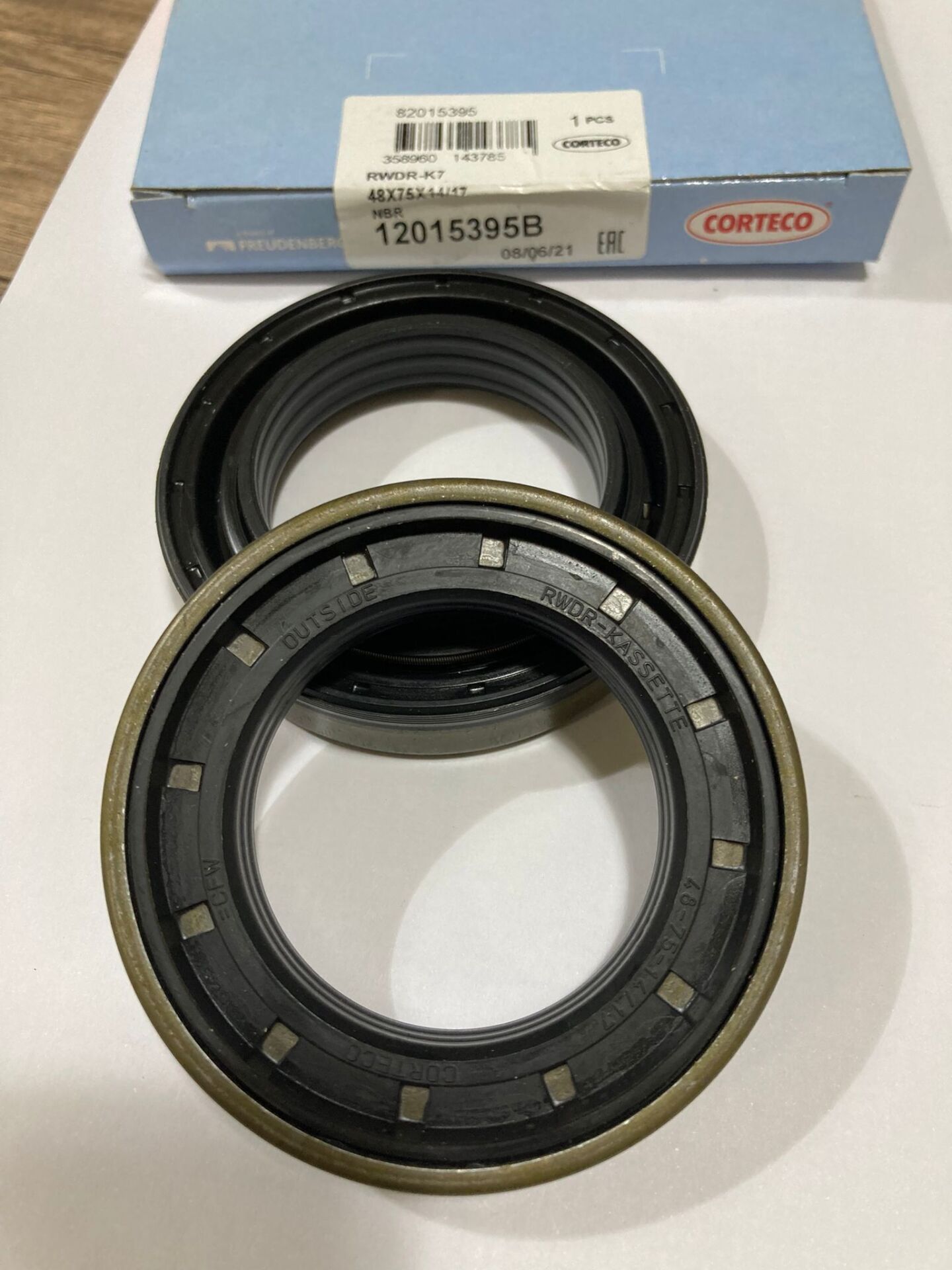 12015395  48X75X14/17 RWDR-KASSETTE NBR CORTECO YAG KECESI
