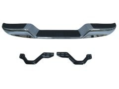 TOYOTA HILUX- PICK UP LN145- 02/05; ARKA TAMPON (NİKELAJLI ALTI BOMBELİ BAĞLANTI BRAKETLERİ İLE) 52105-35180