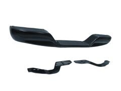 TOYOTA HILUX- PICK UP LN145- 98/01; ARKA TAMPON SİYAH (BAĞLANTI BRAKETLERİ İLE) (FPI) 52105-35210