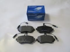 MERCEDES VANEO- 03/06; ÖN FREN BALATASI (4 KABLOLU)(DİSK)(116.5X57X18.5)(BRAMAX) 4144200220