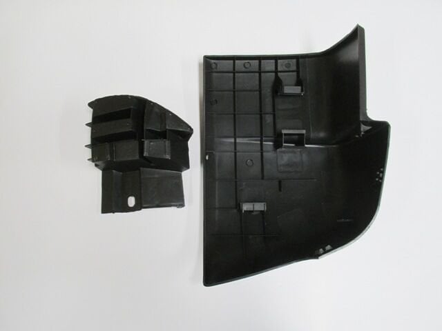 VOLKSWAGEN VOLT- LT35/LT46- 96/07; ARKA TAMPON UCU SAĞ SİYAH (İÇ BRAKETİ İLE BİRLİKTE)(TW) 2D1807322B41