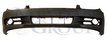HYUNDAI SONATA- 03/05; ÖN TAMPON SİYAH (SİS DELİKLİ BANT DELİKSİZ FAR YIKAMASIZ TW) 86560-3D030
