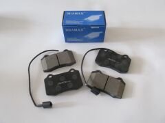 ALFA ROMEO 147- 01/09; ÖN FREN BALATASI (2 KABLOLU) (DİSK) (110x69.3x16.9) (BRAMAX) 77362239