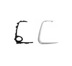 TOYOTA COROLLA- E210- 19/24; SİS LAMBA KAPAĞI SAĞ SİS DELİKLİ GRİ İÇ DIŞ SET (2 PARÇA) 52125-02390