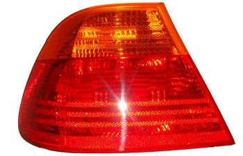 BMW 3 SERI- E46- COUPE- 98/03; DIŞ STOP LAMBASI SOL SARI/KIRMIZI DUYSUZ (TYC) 63218364726