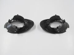 PEUGEOT PARTNER- VAN- 12/18; SİS LAMBA ÇERÇEVE BRAKETİ SAĞ/SOL SET (2 PARÇA) PLASTİK 1608323380