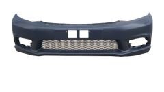 HONDA CIVIC- SD- 12/14; ÖN TAMPON PANJURLU SİYAH (SİS DELİKLİ/FAR YIKAMA DELİKSİZ)(MY) 71101-TS6-H00