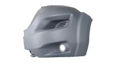 CITROEN JUMPER- 14/24; ÖN TAMPON UCU SOL GRİ (SİS DELİKLİ) (DODİKLİ (EUROBUMP) 1612430680